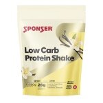 Sponser Low Carb Protein Shake (wysokiej jakości białko z serwatki, mleka i jaj, 300mg L-Karnityny na porcję) Wanilia 500g worek
