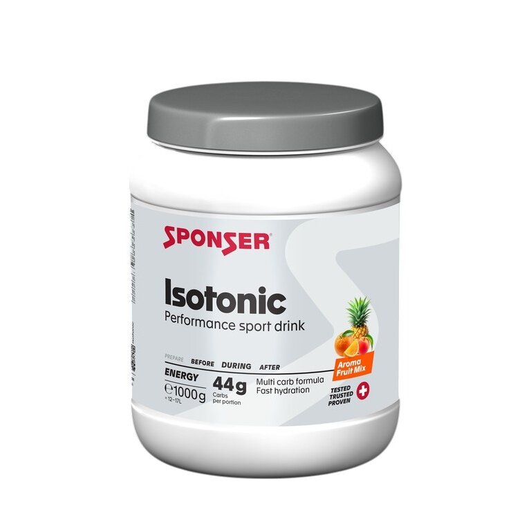 Sponser Energy Izotoniczny Napój Sportowy (izotoniczny napój orzeźwiający o owocowym smaku) Mix Owocowy 1000g puszka