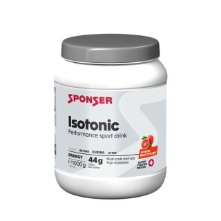 Sponser Energy Isotonic Sportdrink (izotoniczny napój orzeźwiający o owocowym smaku) Krwawa pomarańcza 1000g puszka