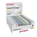 Sponser Energy Liquid PLUS Gel (Żel węglowodanowy z kofeiną i tauryną) Neutral/Kofeina 18x70g Box