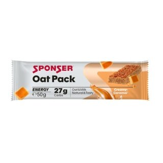 Sponser Energy Oat Pack (skondensowana energia z owsa) Karmelowy 25x50g Pudełko