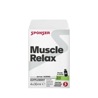 Sponser Muskel Relax (sok ogórkowy z octem, chinina i imbirem) 4x30ml pudełko
