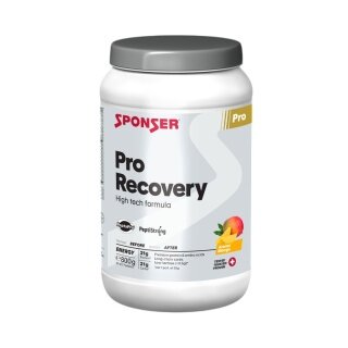 Sponser Pro Recovery Shake (Shake regeneracyjny białkowo-węglowodanowy, 44–50% zawartości białka) Mango 800g puszka