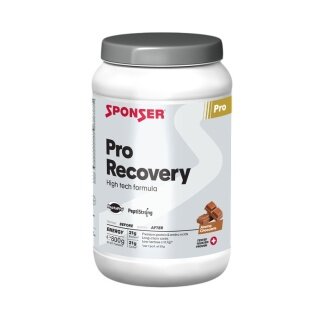 Sponser Pro Recovery Shake (Shake regeneracyjny białkowo-węglowodanowy, 44–50% zawartości białka) Czekolada 800g puszka