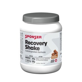 Sponser Recovery Shake (All in One - Węglowodanowo-Białkowy Shake Regeneracyjny) Czekolada 900g Puszka