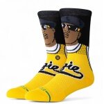 Skarpety Stance Tagessocke Crew Juicy (Biggie Small) żółte - 1 para