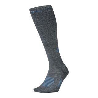 Skarpety energetyczne STOX Skarpety dzienne Travel Merino kompresyjne (wspomagają krążenie) szare męskie - 1 para