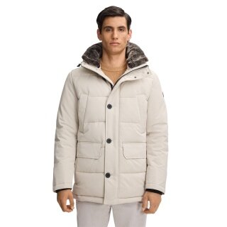 STRELLSON Kurtka zimowa Plaza 2.0 (kurtka pikowana, wiatro- i wodoodporna) kremowa biała męska