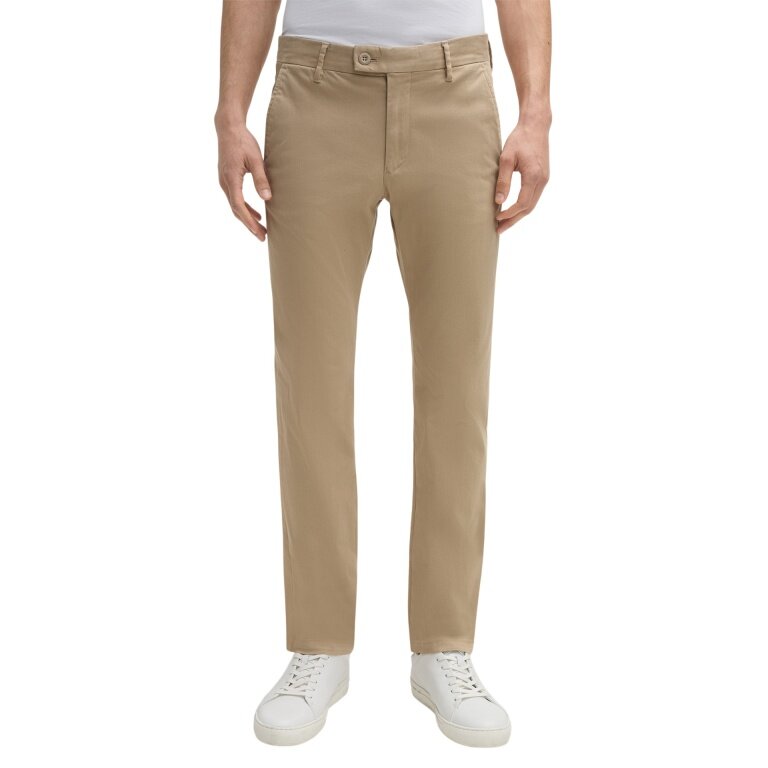 STRELLSON Chino spodnie Code brązowe męskie
