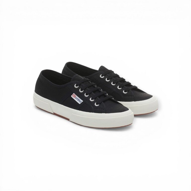 Superga Sneakers Cotu Classic 2750 Czarny-F Ecru czarny/biały damskie