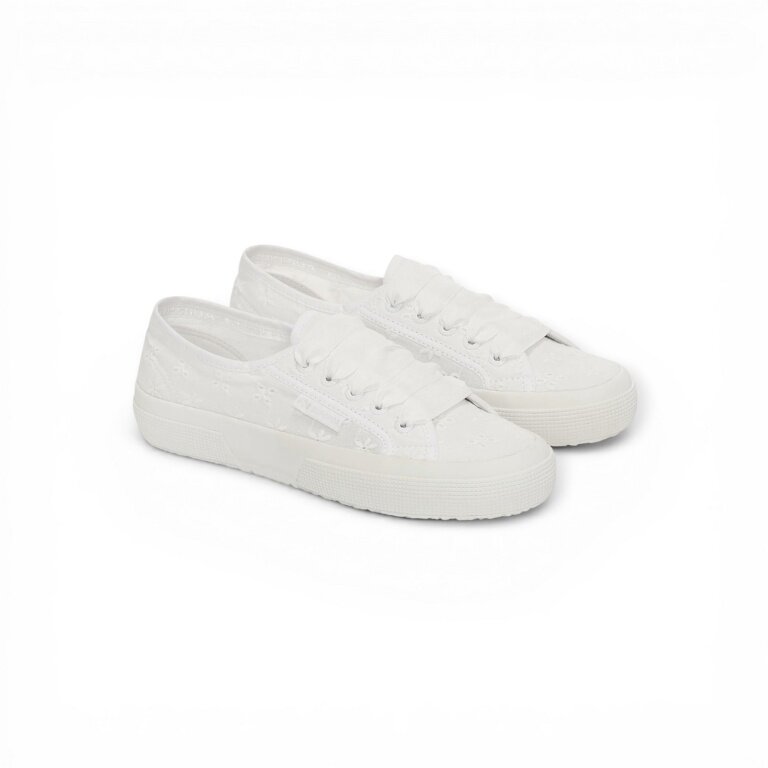 Superga Sneakers Kwiat Sangallo 2750 biały Damskie