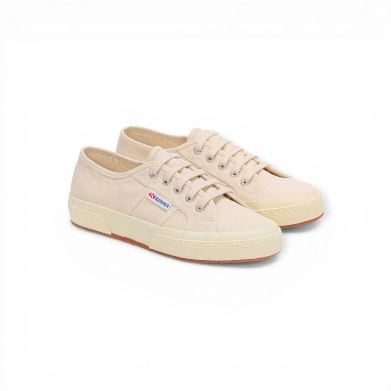Superga Sneakers Linen 2750 beżowe damskie