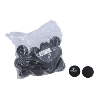 Talbot Torro Squashball (1 niebieska kropka, szybkość szybka) czarny - 25 piłek w polibag.