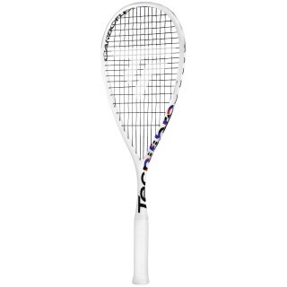 Tecnifibre Dziecięcy rakietka do squasha Junior Carboflex X-Top V2 150g/przód ciężki 2024 biały - naciągnięty -