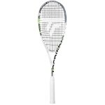 Tecnifibre rakieta do squasha Slash 135g/zrównoważona biała - naciągnięta -