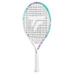 Tecnifibre dziecięca rakieta tenisowa Tempo Iga 21in/185g (4-7 lat) 2025 biała/fioletowa - naciągnięta -