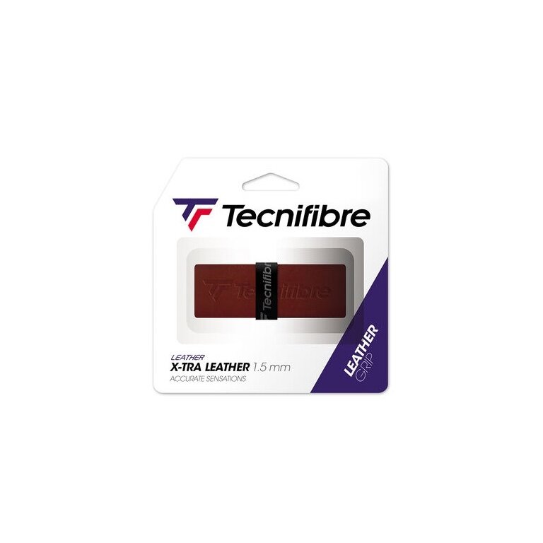 Tecnifibre Basisband X-Tra Leather 1.5mm brązowy