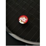 Tennisowy balansujący tłumik Maneki-Neko czerwony - 1 sztuka