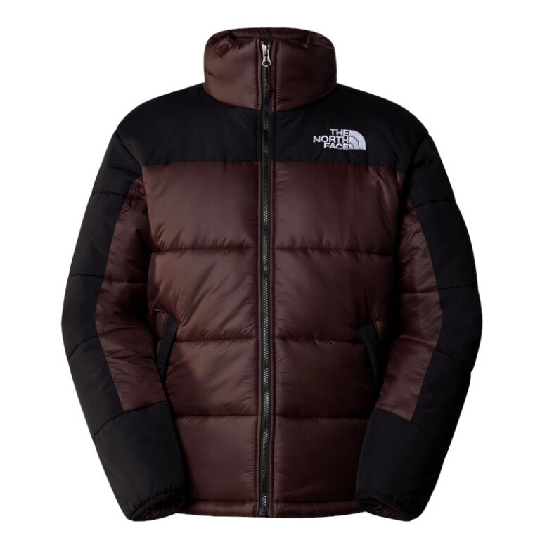 Kurtka zimowa The North Face Himalayan Insulated Puffer (izolacja termiczna, bez PFC) w kolorze węgorzowym/czarnym dla mężczyzn