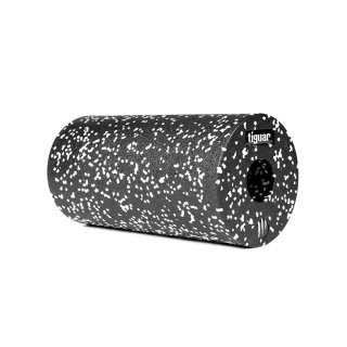 Tiguar Rolka masująca Fascia 30/15cm (do treningu całego ciała) czarna/biała - 1 sztuka