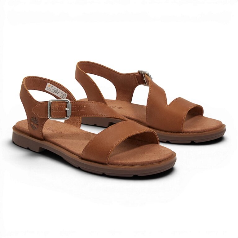Sandały Timberland Calista Bay Backstrap brązowe damskie