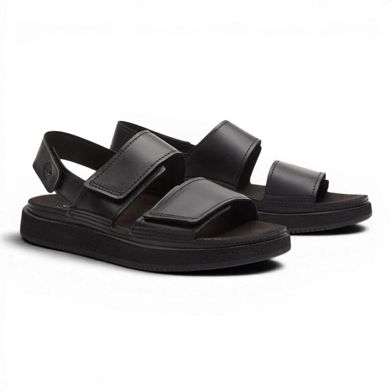 Sandały Timberland Casco Cove (skóra premium) czarne męskie