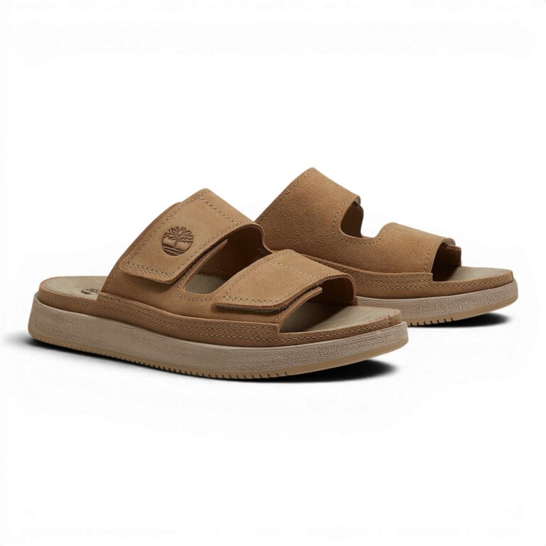 Sandały Timberland Casco Cove Slide (Premium skóra) jasnobrązowe męskie