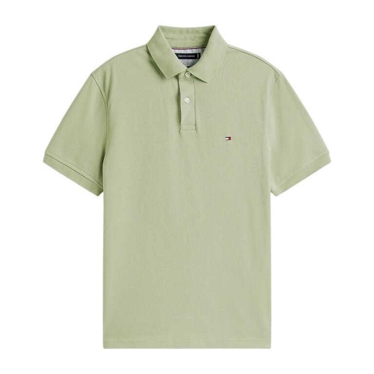 Polo sportowe Tommy Hilfiger 1985 Regular Fit Pique (bawełna) szałwiowa męskie