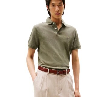 Polo sportowe Tommy Hilfiger 1985 Regular Fit Pique (bawełna) oliwkowe męskie