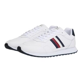 Sneakers Tommy Hilfiger New Runner Eva LTH Stripes - białe męskie