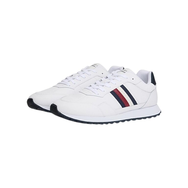 Sneakers Tommy Hilfiger New Runner Eva LTH Stripes - białe męskie