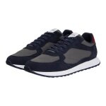 Sneakers Tommy Hilfiger New Runner Eva Mix (zamsz) granatowe męskie