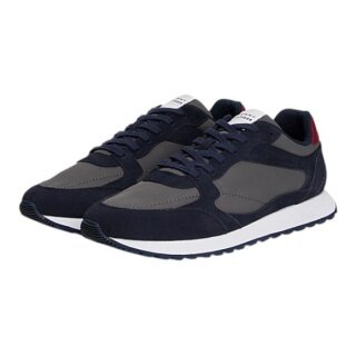 Sneakers Tommy Hilfiger New Runner Eva Mix (zamsz) granatowe męskie
