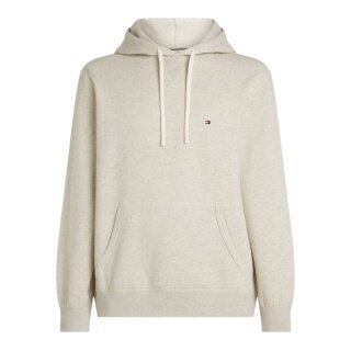 Tommy Hilfiger Bluza z kapturem Essential Seasonal Fleece (mieszanka bawełny) owsiana mleczna biała męska
