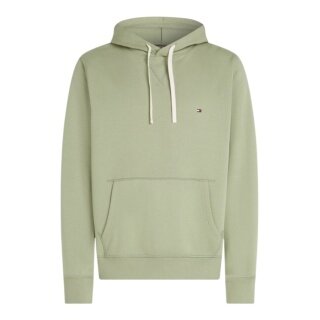 Tommy Hilfiger Bluza z kapturem Essential Seasonal Fleece (mieszanka bawełny) szałwiowa zielona męska