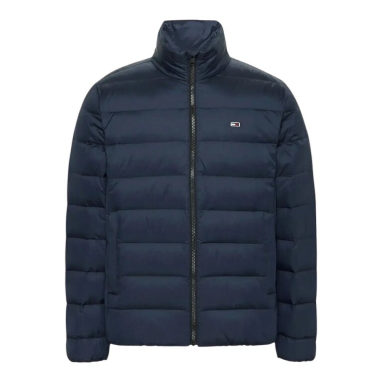 Tommy Jeans zimowa kurtka puchowa LT Down Jacket EXT (ciepła, wodoodporna) granatowa męska