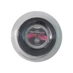 Topspin struna tenisowa Poly Tech Evo (trwałość + komfort gry) czarna 200m rolka