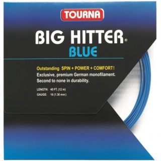 Tourna Tennissaite Big Hitter niebieska 12m zestaw