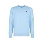 U.S. Polo Assn. Sweter Crewneck US16859 (100% bawełna) jasnoniebieski mężczyźni