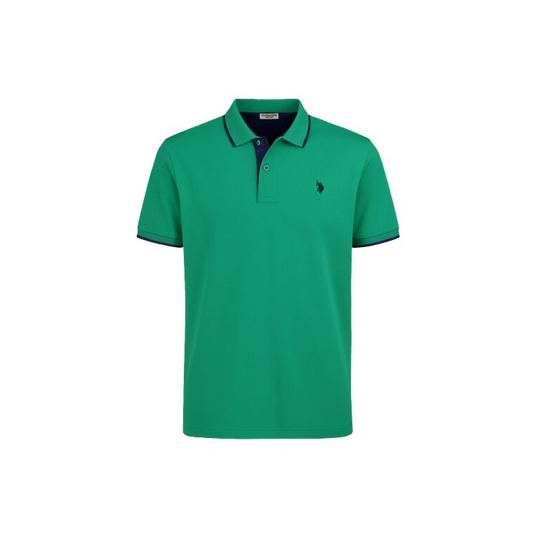 U.S. Polo Assn. Polo casual US16300 (bawełna) zielony męski