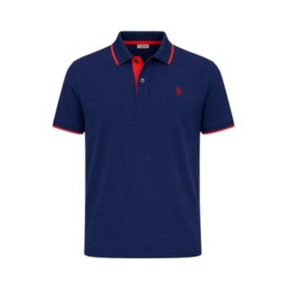 U.S. Polo Assn. Polo sportowe US16300 (bawełna) granatowe męskie