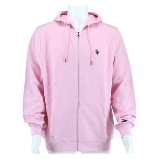 U.S. Polo Assn. Bluza z kapturem Sweat Hoodie (100% bawełna) różowa męska
