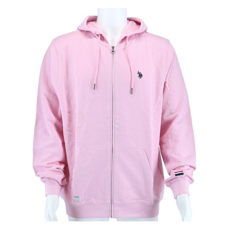U.S. Polo Assn. Bluza z kapturem Sweat Hoodie (100% bawełna) różowa męska