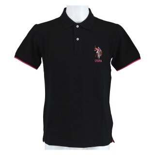 U.S. Polo Assn. Polo casual US16736 (100% bawełna) czarny mężczyźni