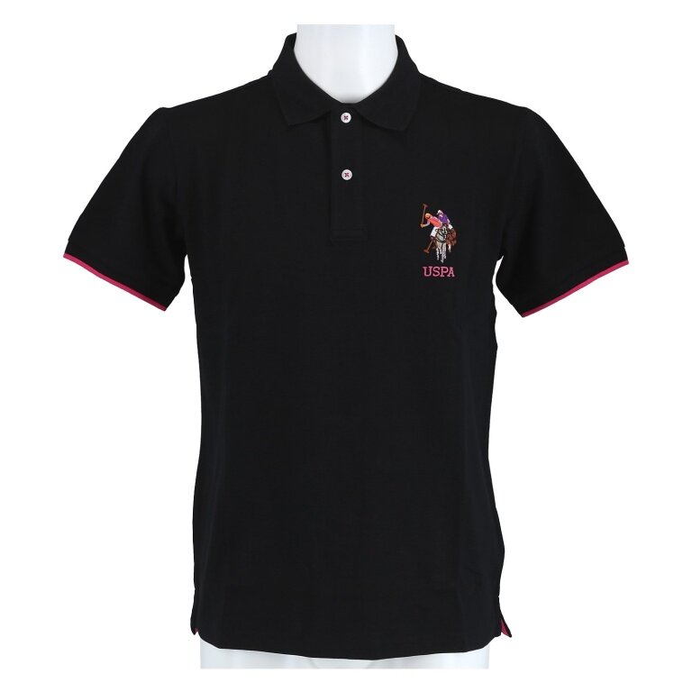 U.S. Polo Assn. Polo casual US16736 (100% bawełna) czarny mężczyźni
