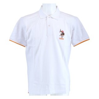 U.S. Polo Assn. Polo casual US16736 (100% bawełna) biały mężczyźni