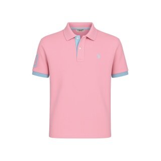 U.S. Polo Assn. Polo sportowe US16927 (100% bawełna) jasnoróżowy mężczyzna
