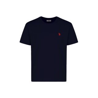 U.S. Polo Assn. T-shirt casual US16821 (bawełna) granatowy męski
