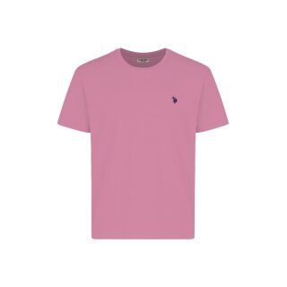 U.S. Polo Assn. T-shirt casual US16821 (bawełna) różowy męski