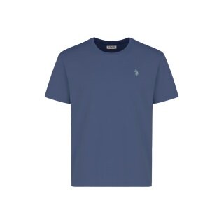 U.S. Polo Assn. T-shirt casual US16821 (bawełna) granatowy mężczyźni